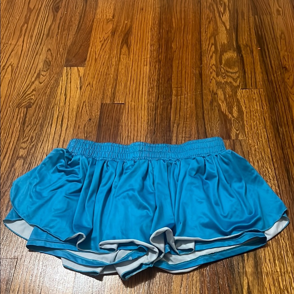 Women's Blue Athletic Shorts